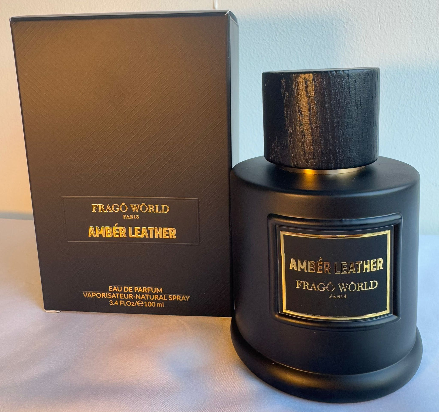 Amber Leather Perfume 100ml EDP + Free Sample - Luxurious & Long-Lasting