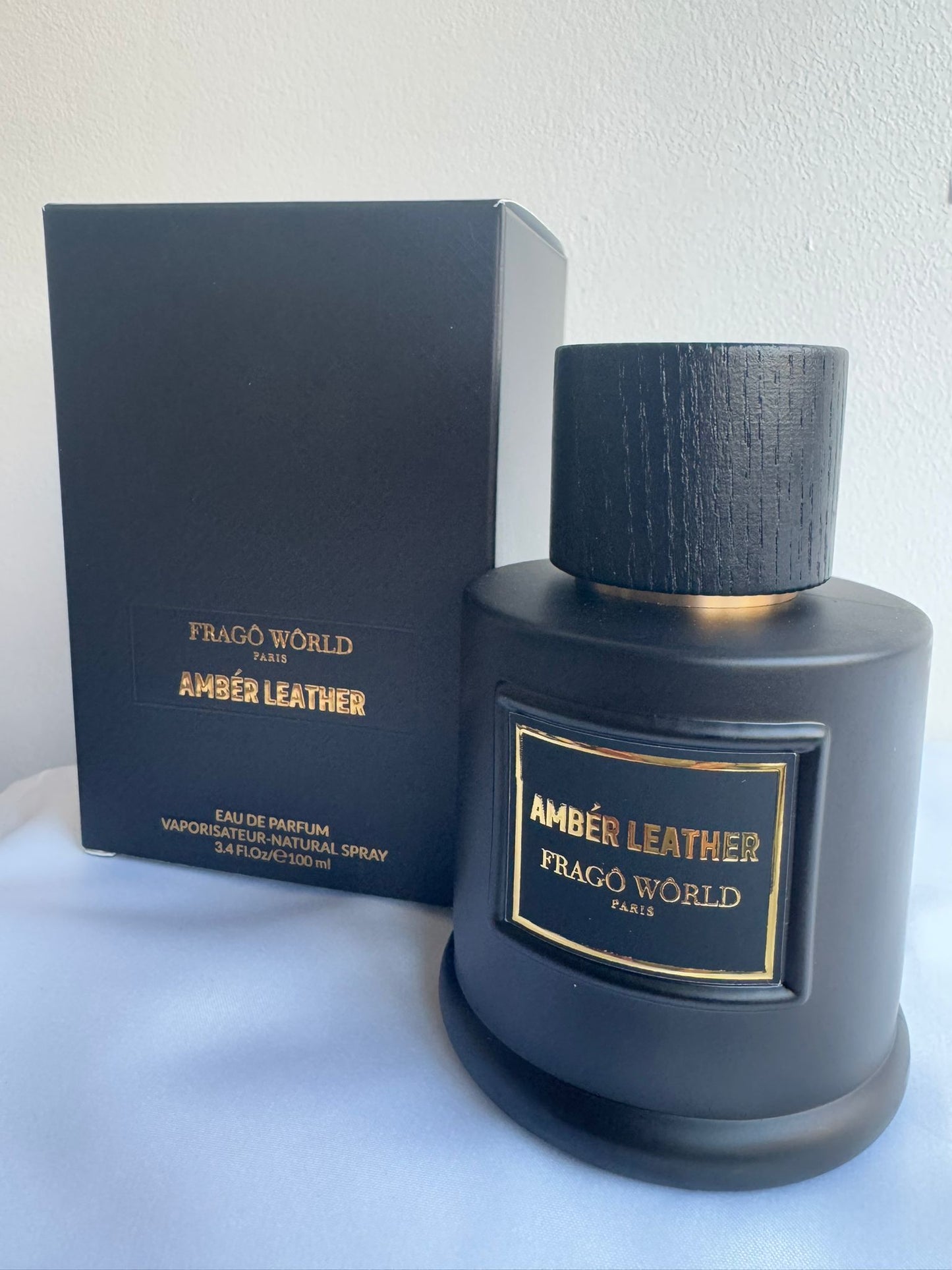 Amber Leather Perfume 100ml EDP + Free Sample - Luxurious & Long-Lasting