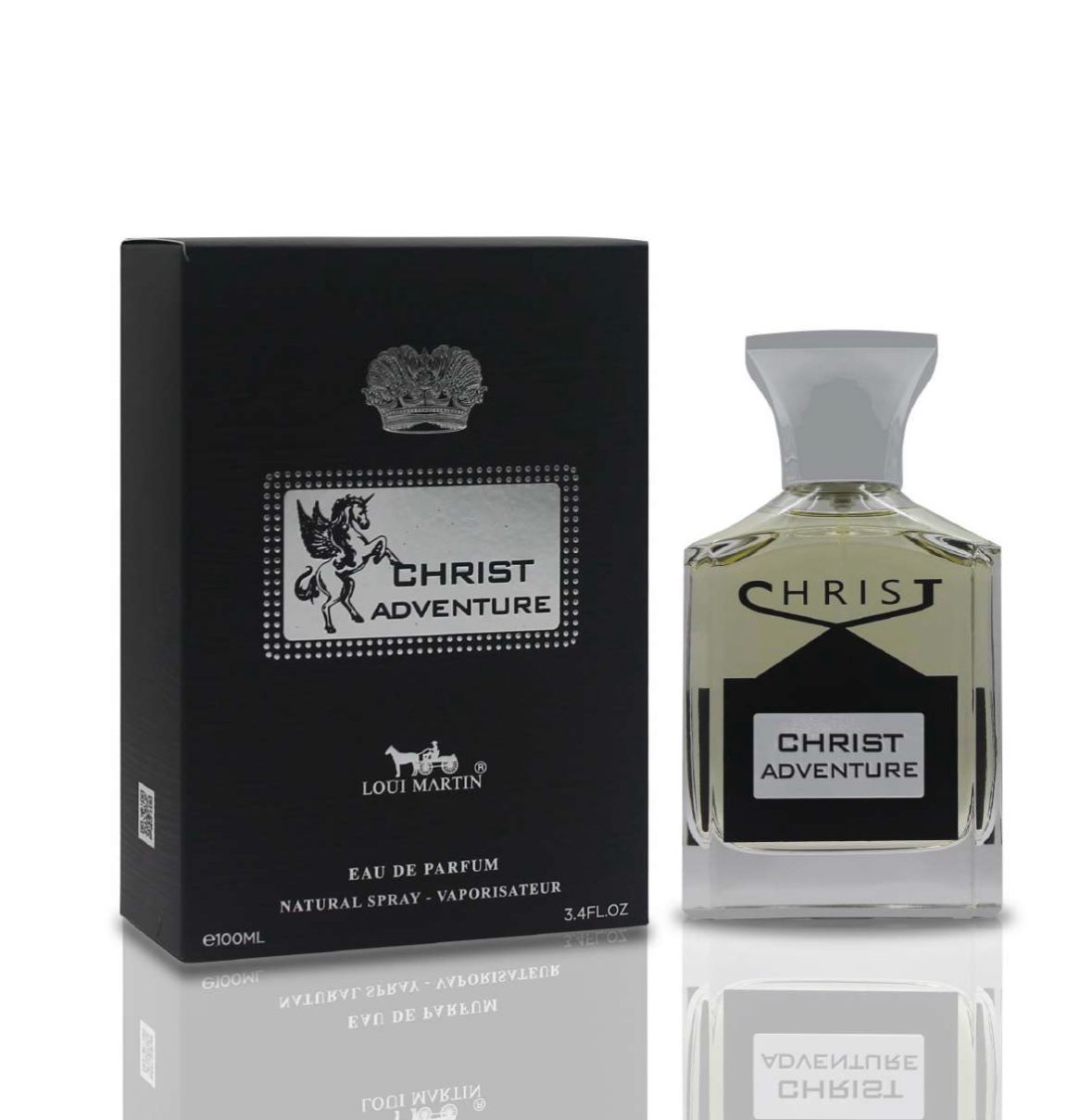 Christ Adventure Eau de Parfum para Homens - 100 ML + AMOSTRA GRÁTIS | Fragrância ousada e sofisticada.