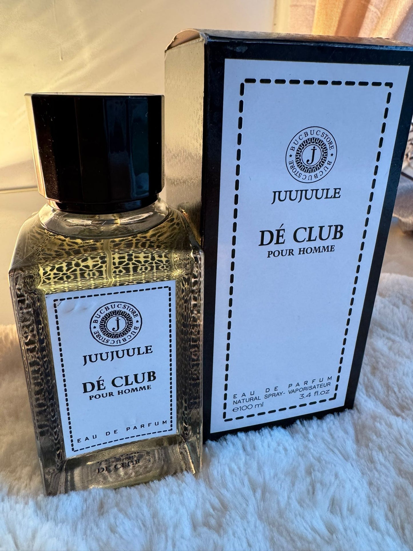 Dé Club Pour Homme Eau de Parfum - Fragrância masculina luxuosa 100ML com amostra grátis