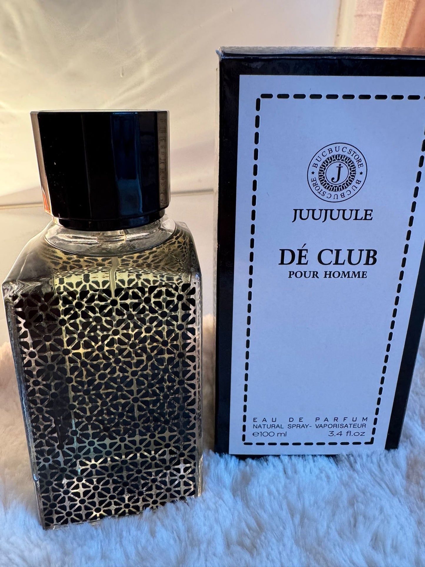 Dé Club Pour Homme Eau de Parfum - Fragrância masculina luxuosa 100ML com amostra grátis