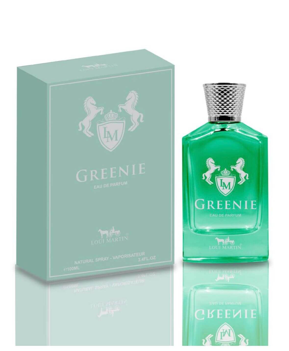 Greenie Eau de Parfum by Loui Martin - Fresh & Invigorating Unisex Fragrance with Free Sample