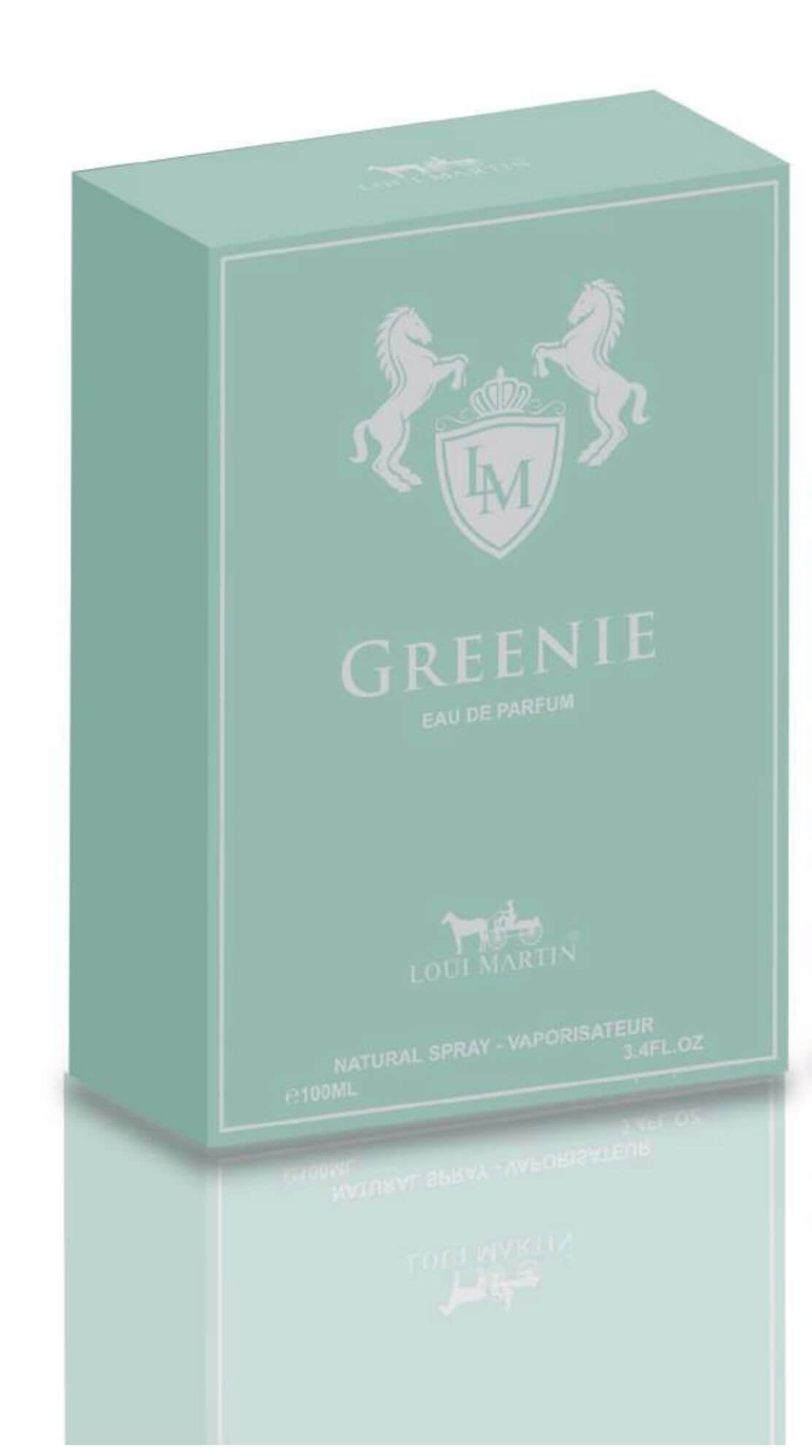 Greenie Eau de Parfum by Loui Martin - Fresh & Invigorating Unisex Fragrance with Free Sample