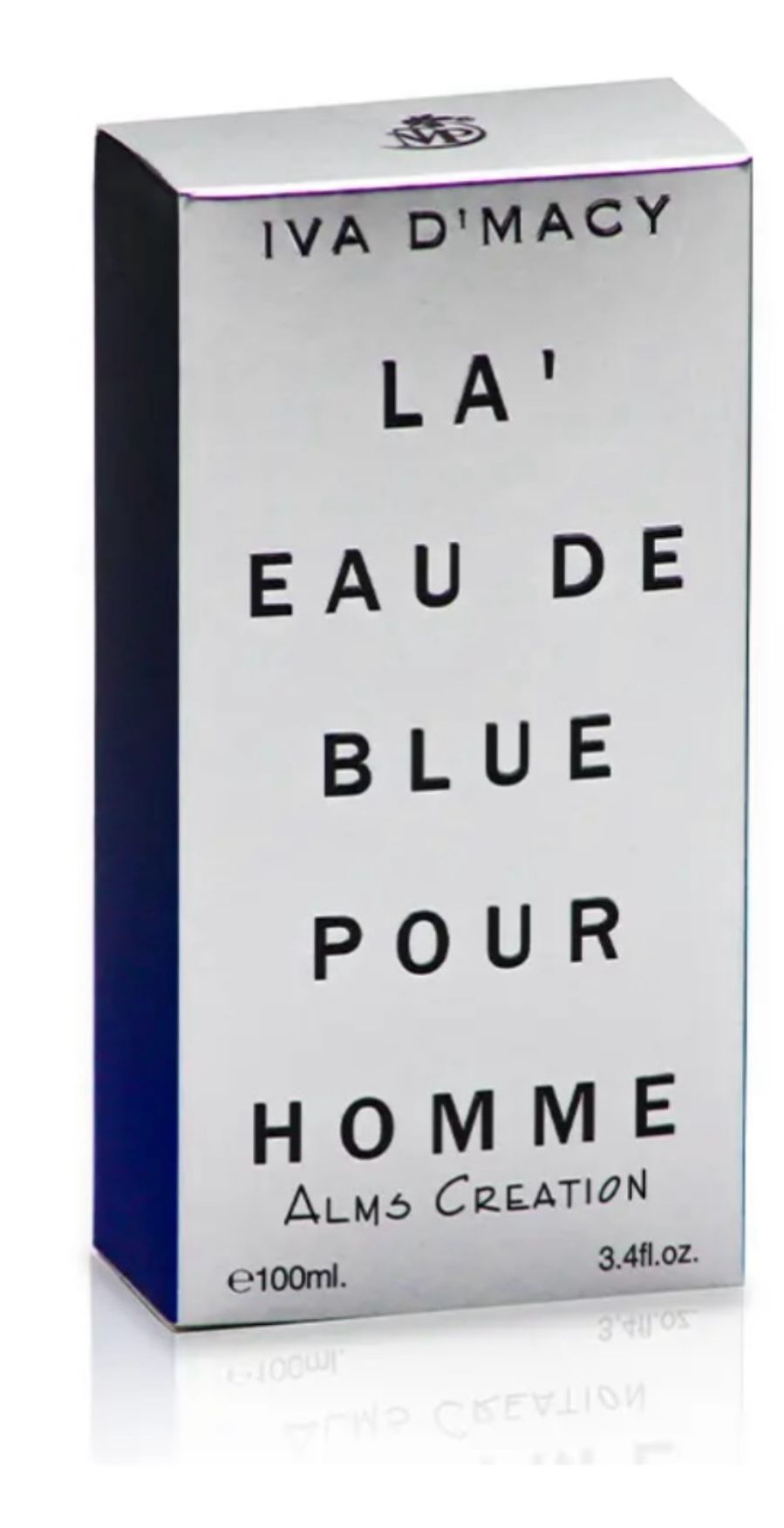 IVA D'MACY LA'EAU DE BLUE POUR HOMME - 100ML PERFUME HOMEM + AMOSTRA GRÁTIS.