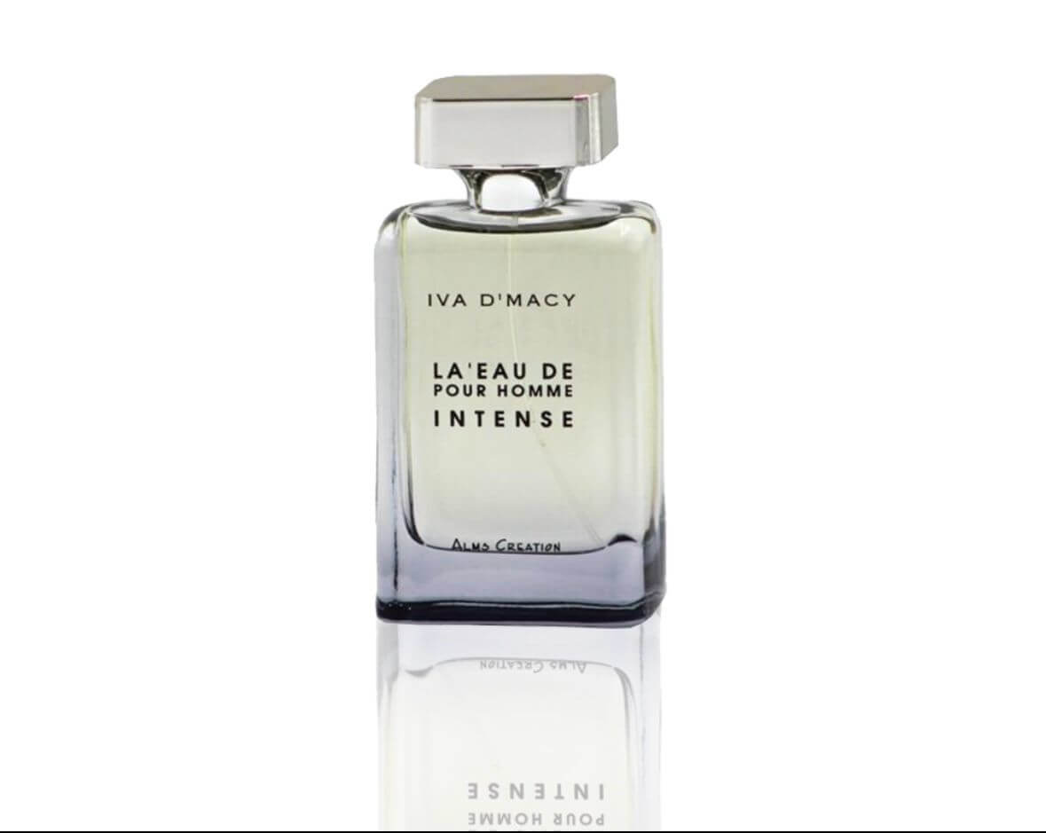 IVA D'MACY LA'EAU DE POUR HOMME INTENSE - 100ML | FRAGRÂNCIA MASCULINA + AMOSTRA GRÁTIS.