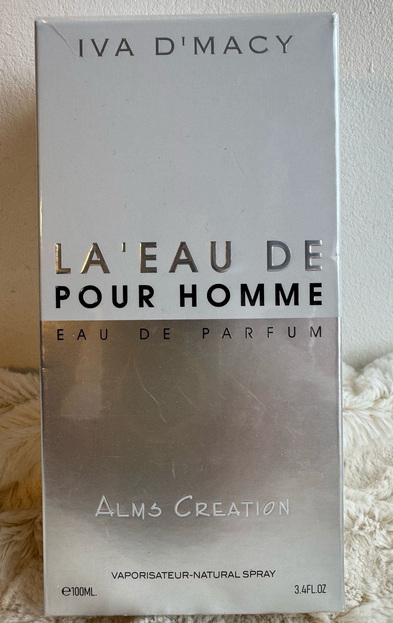 Perfume Masculino LA' Eau De Pour Homme 100ml - Amostra Grátis Inclusa!