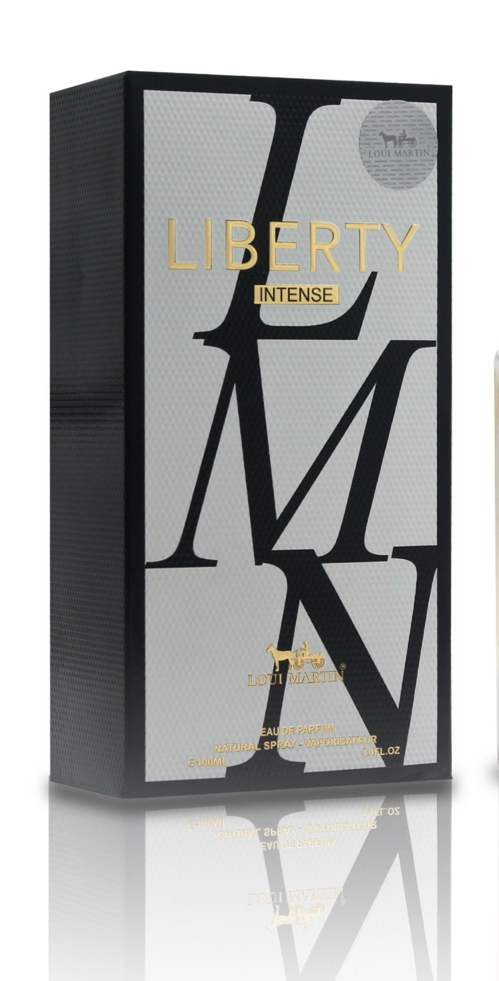 LMN Liberty Intense para mulheres 100ml - Perfume elegante com amostra grátis.