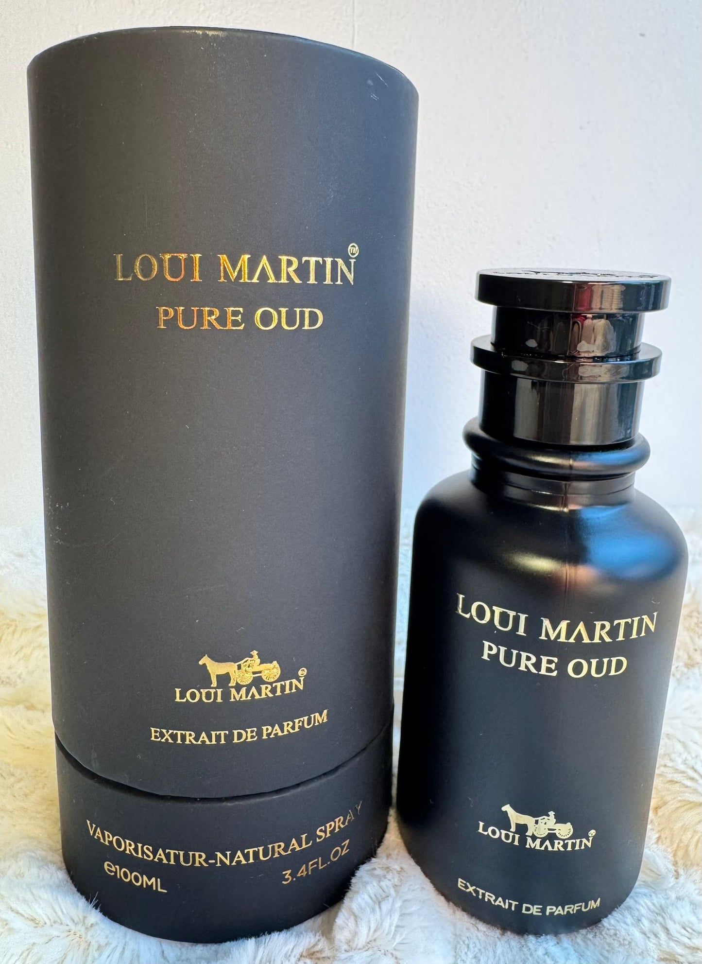 LOUI MARTIN PURE OUD Extrait de Parfum 100ml - Uma experiência luxuosa de Oud com amostra grátis