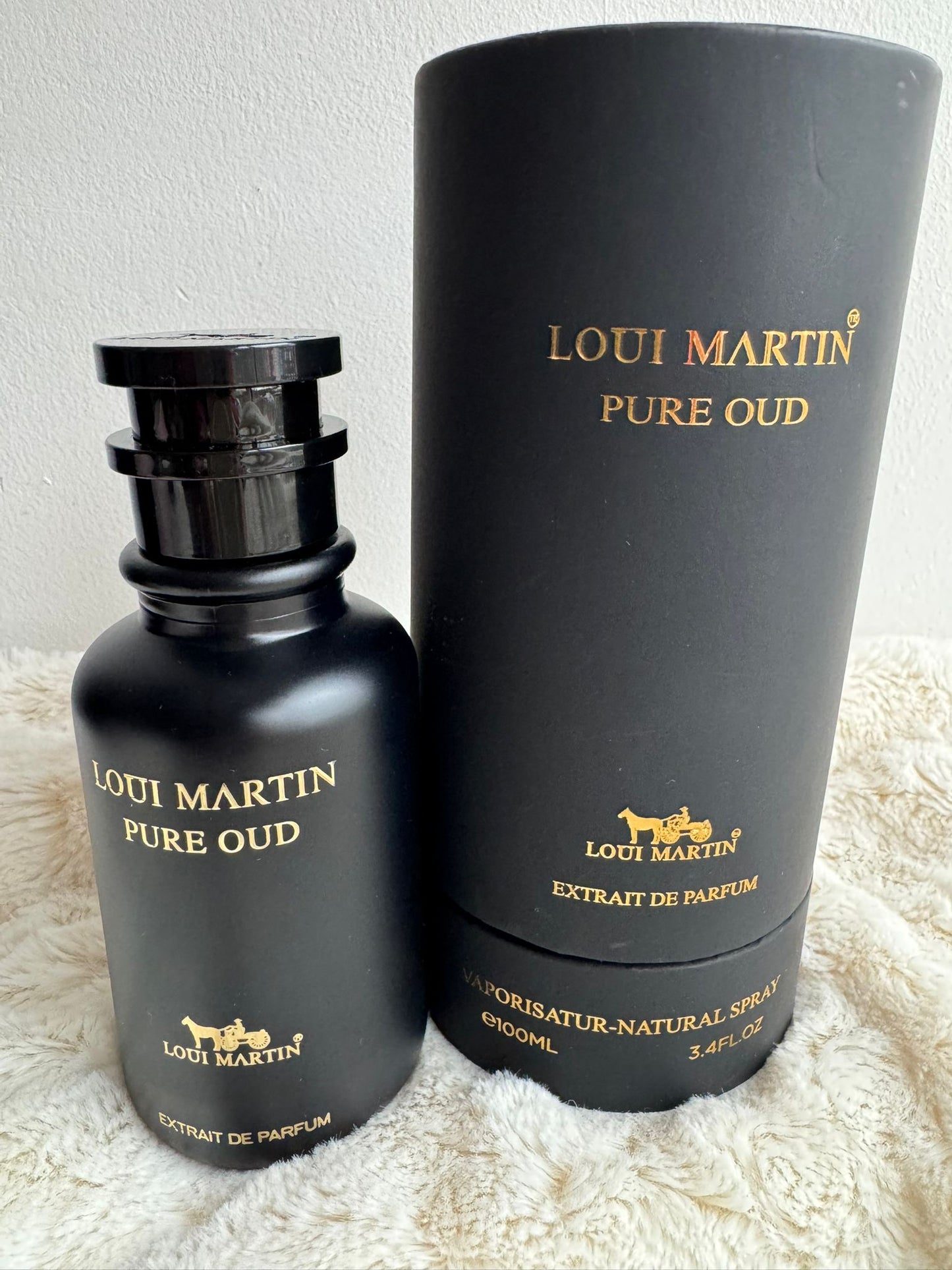 LOUI MARTIN PURE OUD Extrait de Parfum 100ml - Uma experiência luxuosa de Oud com amostra grátis