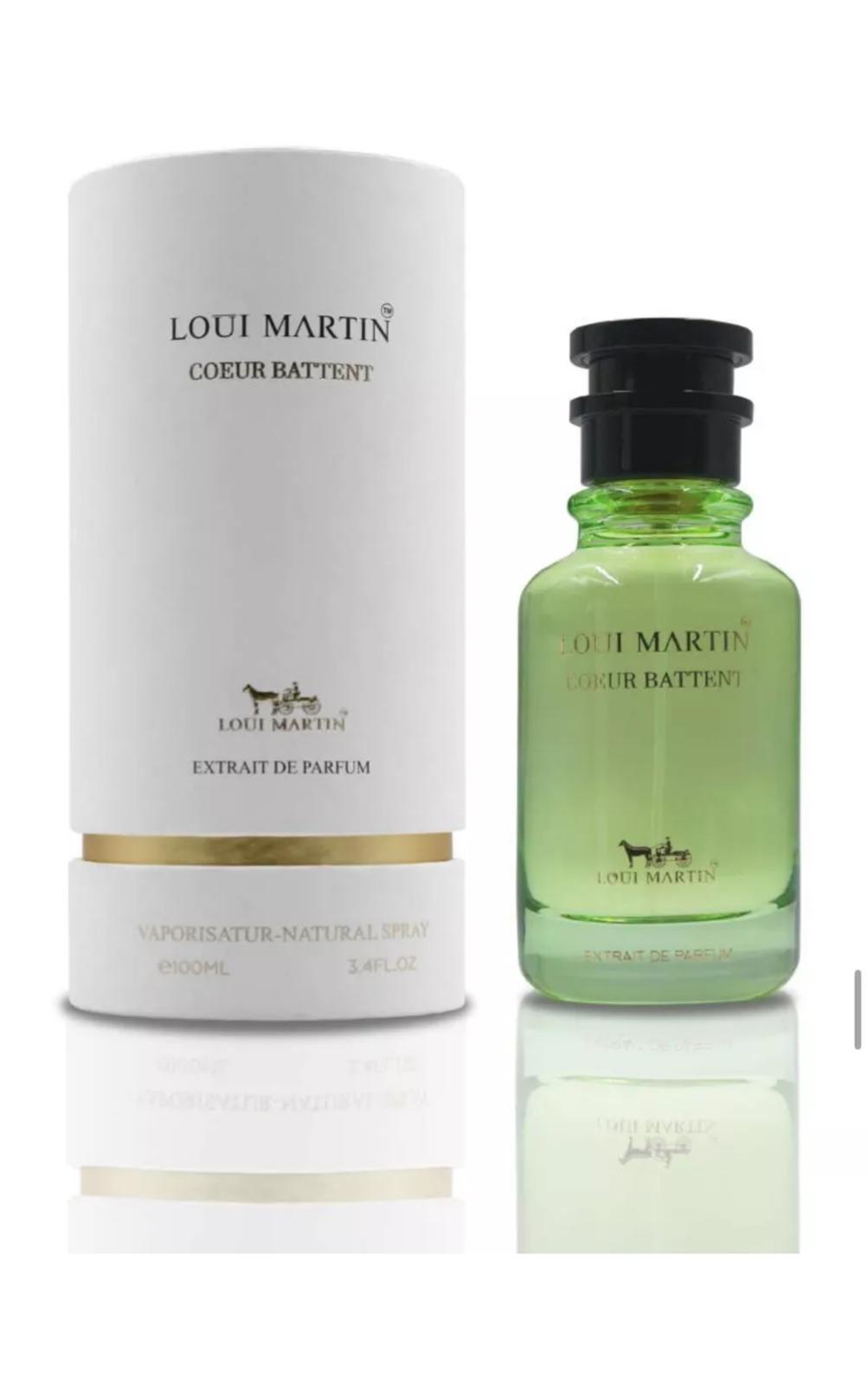 Loui Martin Corur Battent Extrait de Parfum: Uma ousada sinfonia de elegância - 100ML com amostra grátis