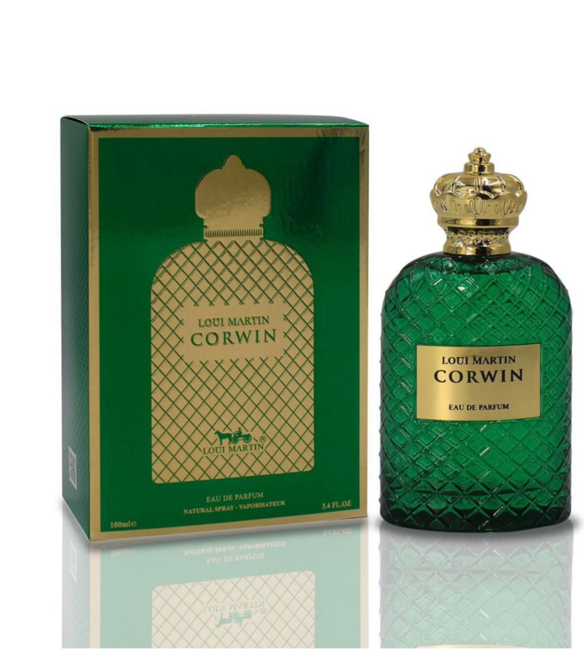 Loui Martin Corwin Eau de Parfum – 100ml + Amostra Grátis | Sofisticação Real em Cada Spray