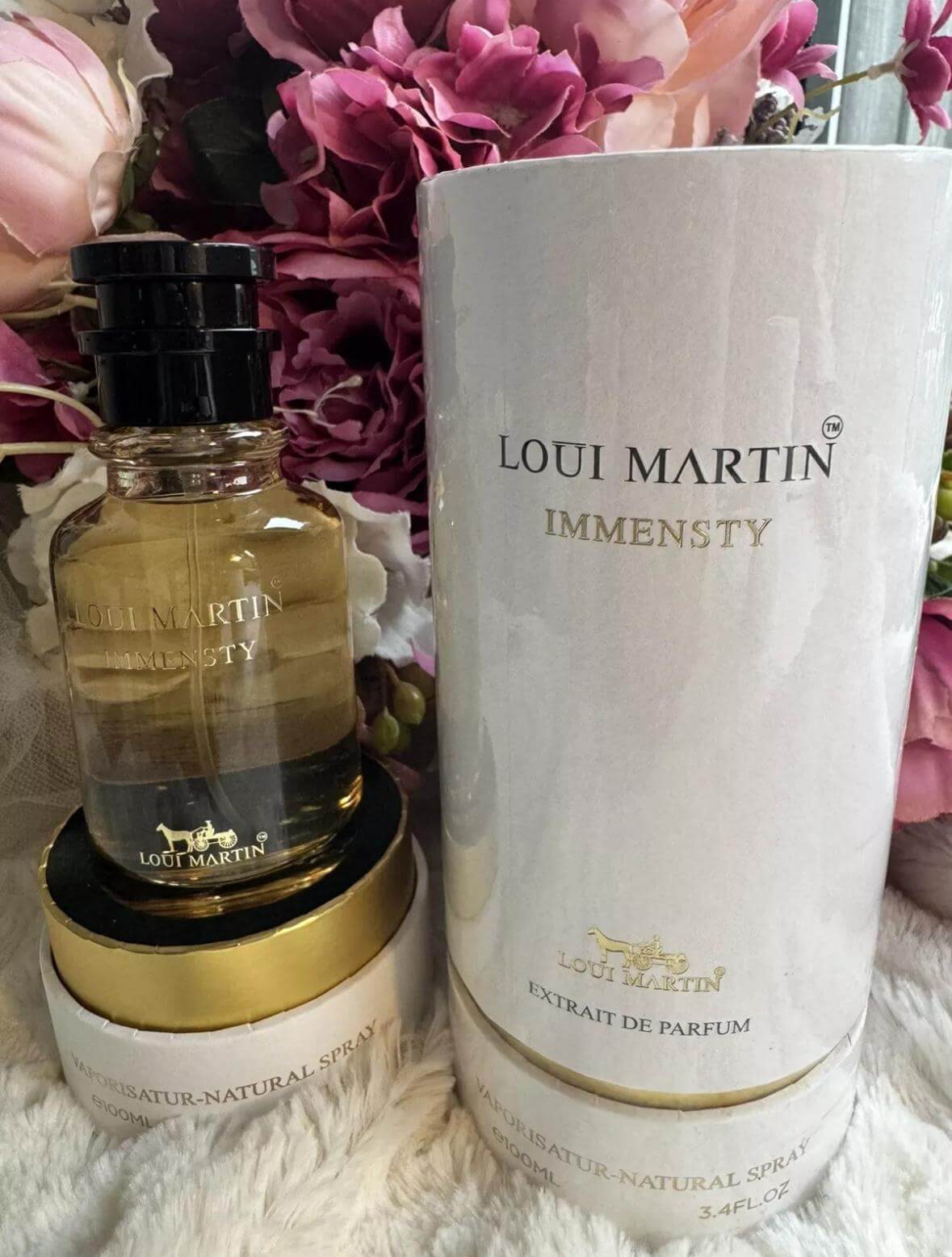 Loui Martin IMMENSTY Extrait de Parfum: Uma Sinfonia Ousada de Elegância - 100ml com Amostra Grátis