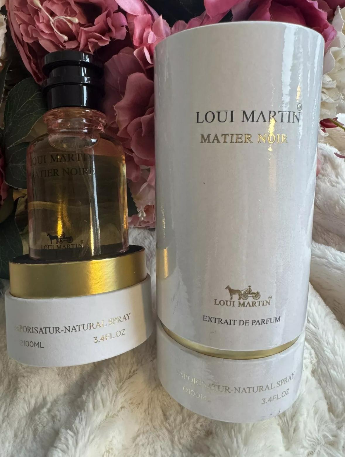 Loui Martin MATIER NOIR Extrait de Parfum Uma ousada sinfonia de elegância - 100ML com amostra grátis