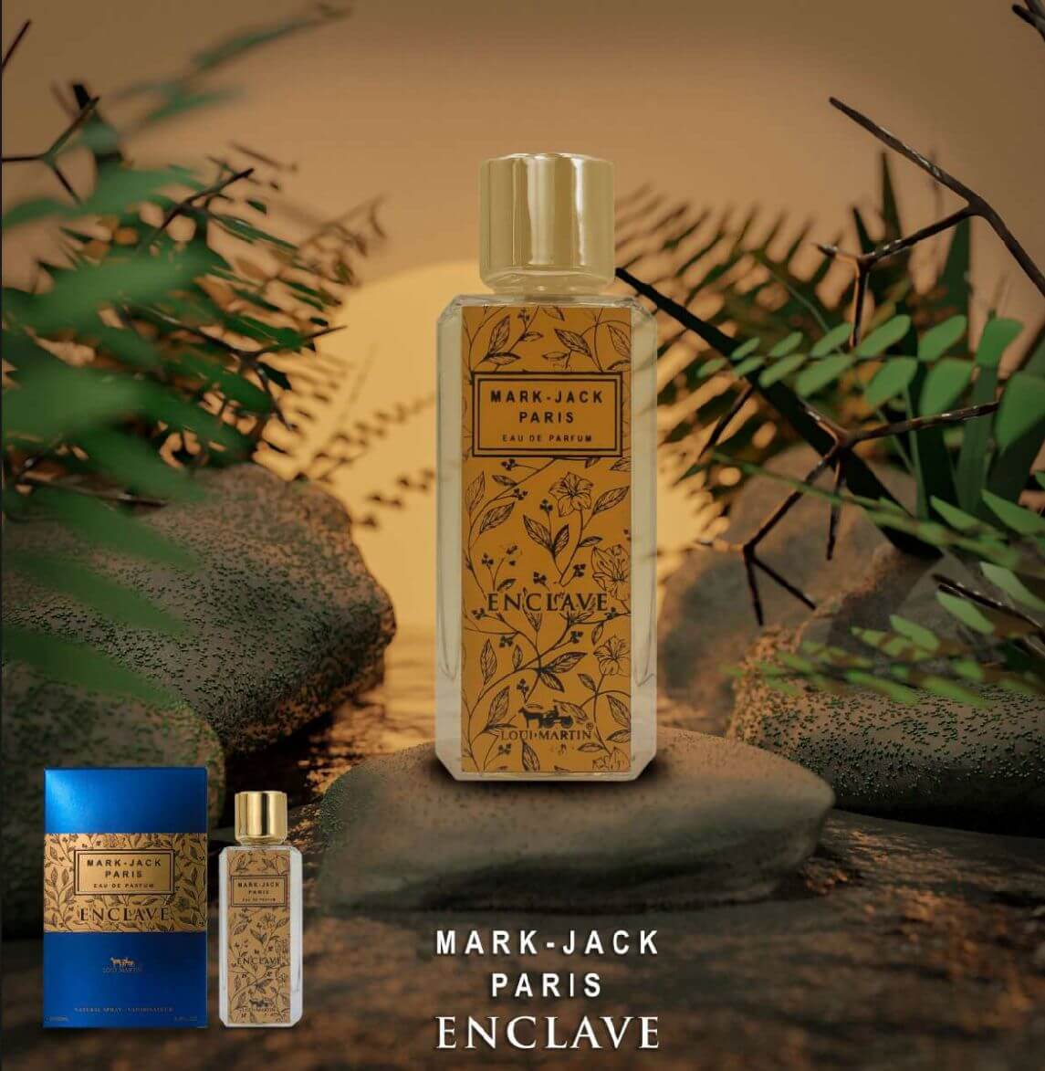 Loui Martin Mark Jack Paris Eau de Parfum – Enclave 100ML + amostra grátis | Elegância parisiense atemporal