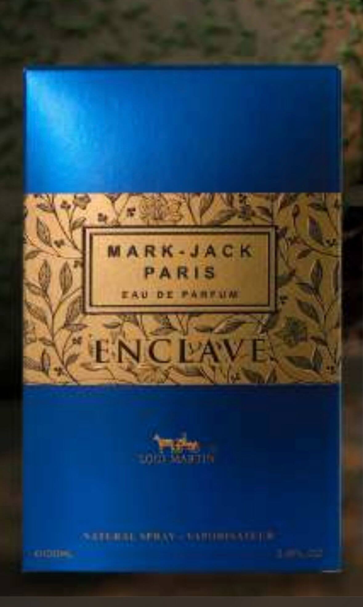 Loui Martin Mark Jack Paris Eau de Parfum – Enclave 100ML + amostra grátis | Elegância parisiense atemporal