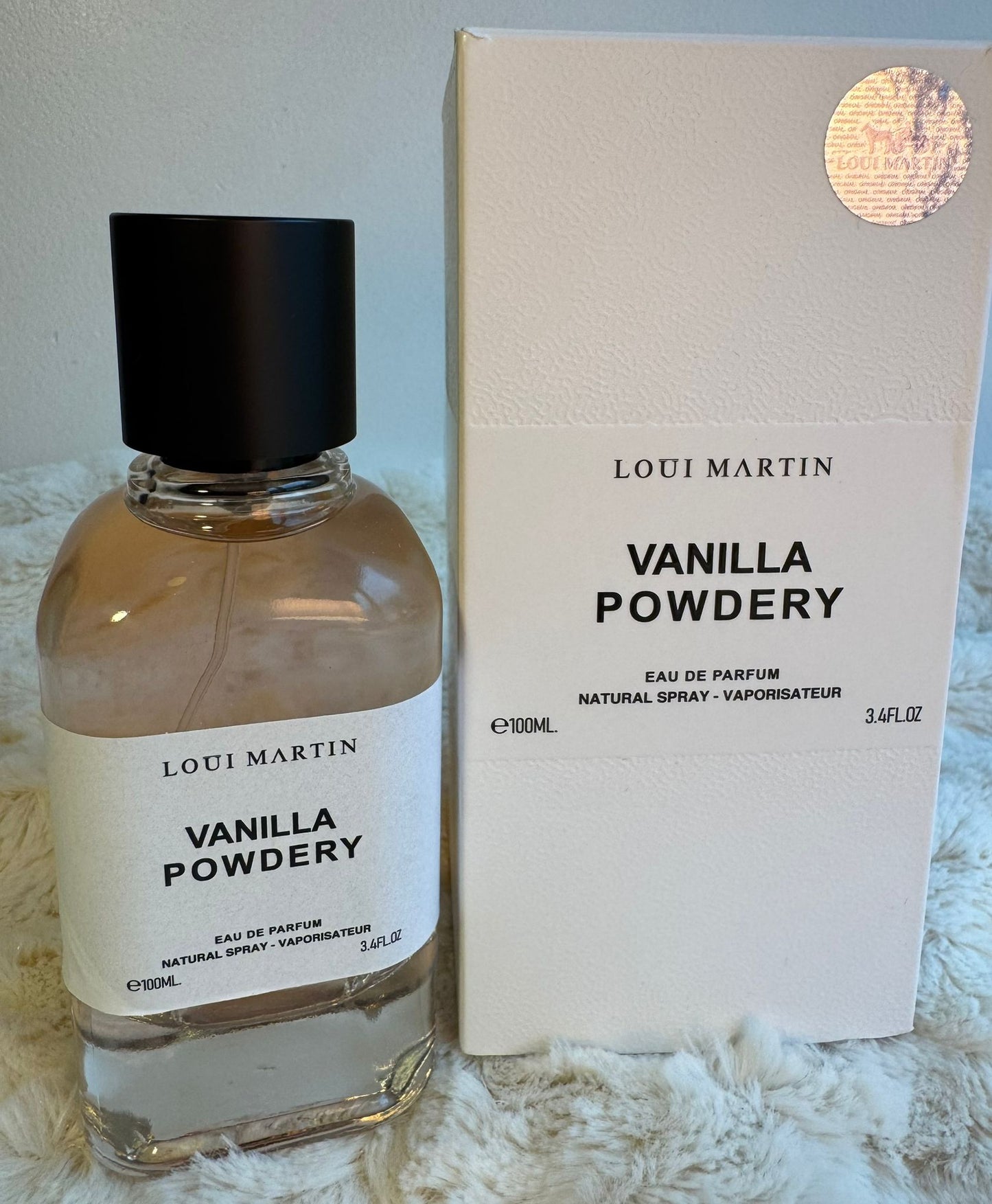 Louis Martin Vanilla Powdery Eau de Parfum 100ml + Amostra Grátis – Fragrância Luxuosa e Elegante