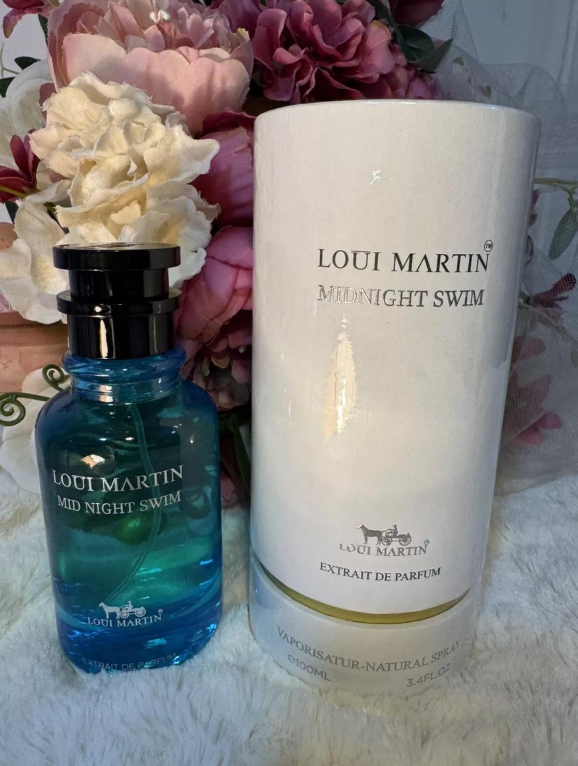 Luxuoso e cativante Loui Martin Midnight Swim Extrait de Parfum - 100ml com amostra grátis