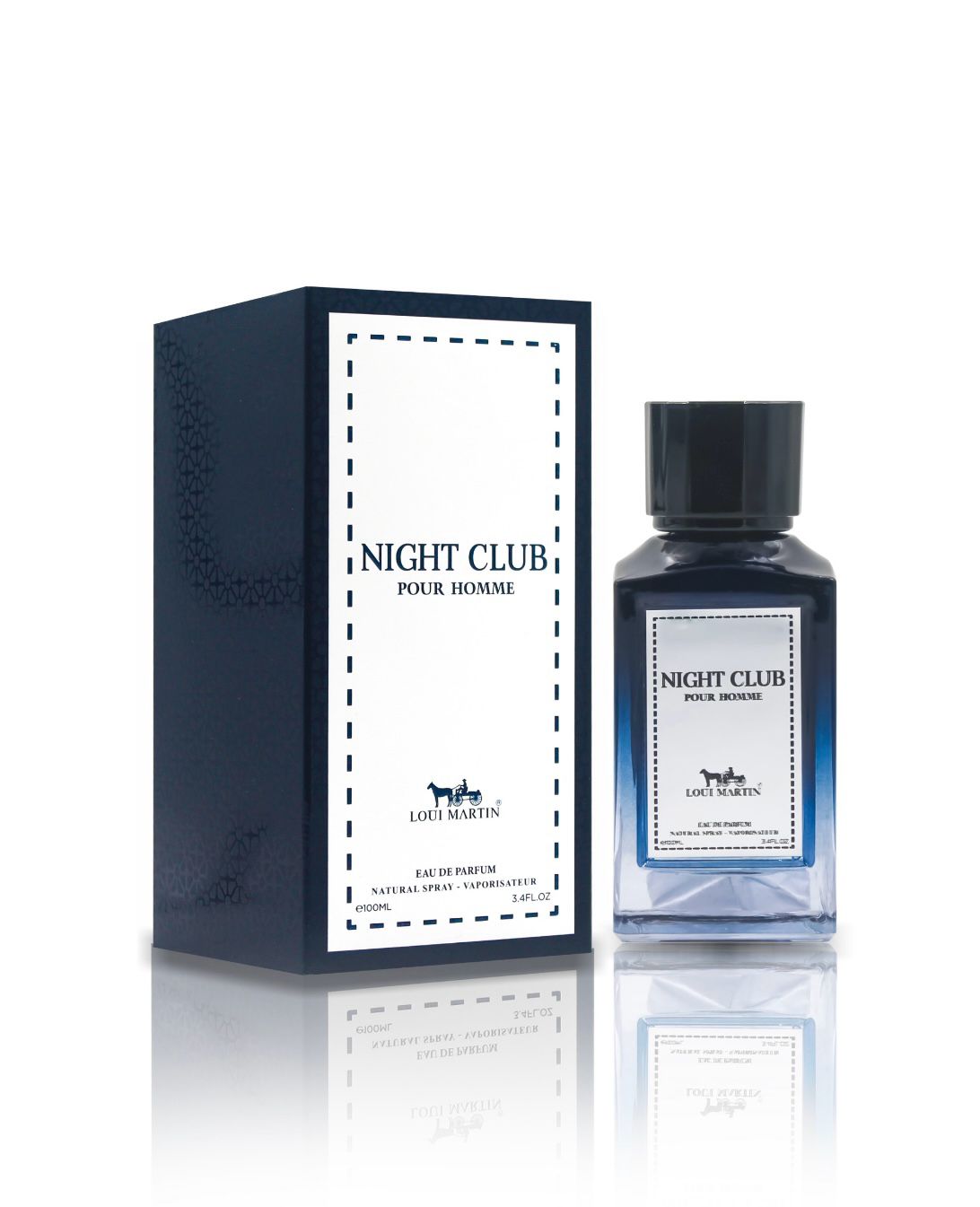 Night Club Eau de Parfum – 100ml – Amostra grátis incluída – Fragrância unissex ousada e cativante.
