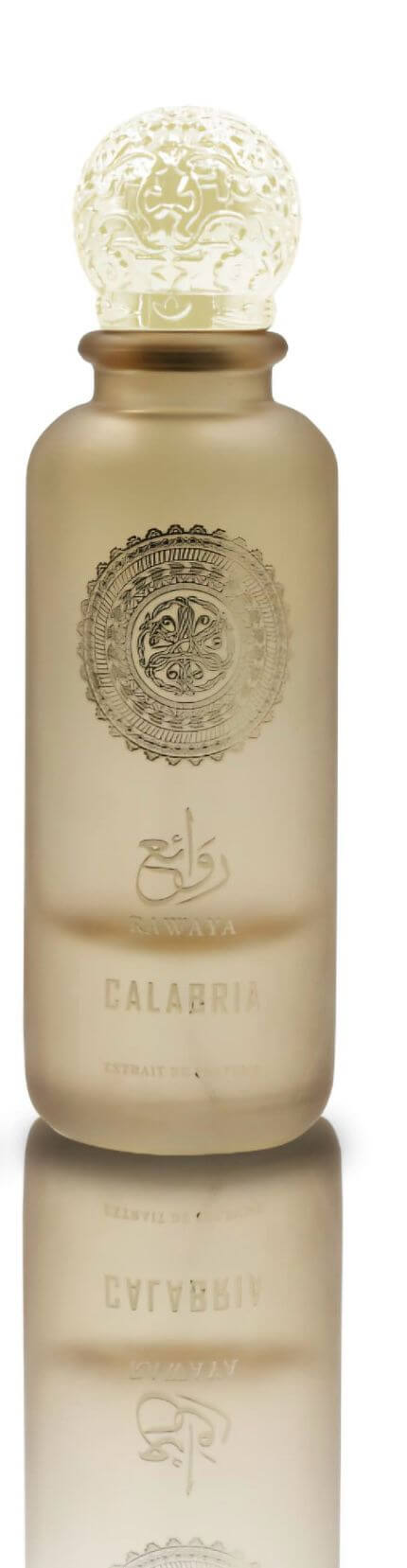 RAWAYA Calabria Extrait de Parfum para mulheres 100ml + amostra grátis.