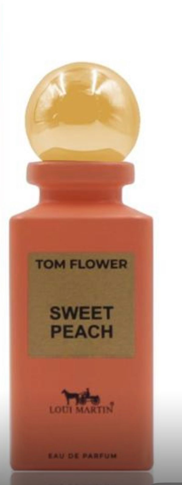 TOM FLOWER SWEET PEACH da Loui Martin | Perfume unissex com amostra grátis - 80 ml.