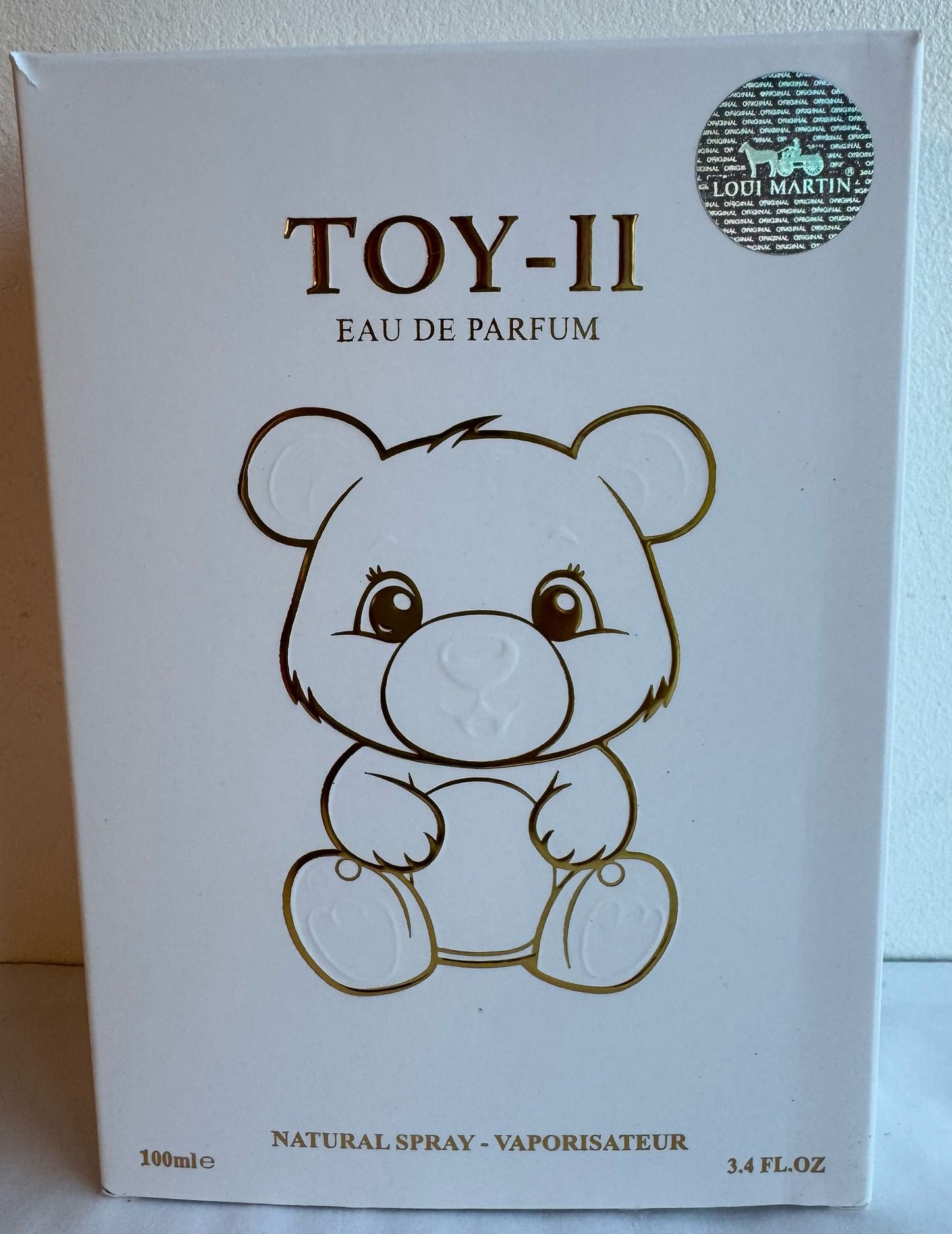 TOY-II Eau de Parfum para mulheres - 100 ml com amostra grátis incluída.