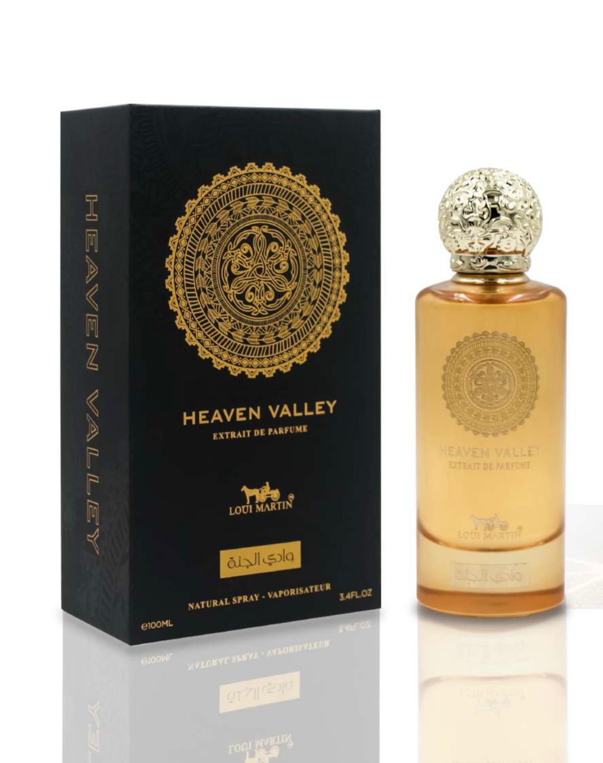 Heaven Valley Unisex Extrait De Parfum 100ML – Timeless Elegance + Free Sample