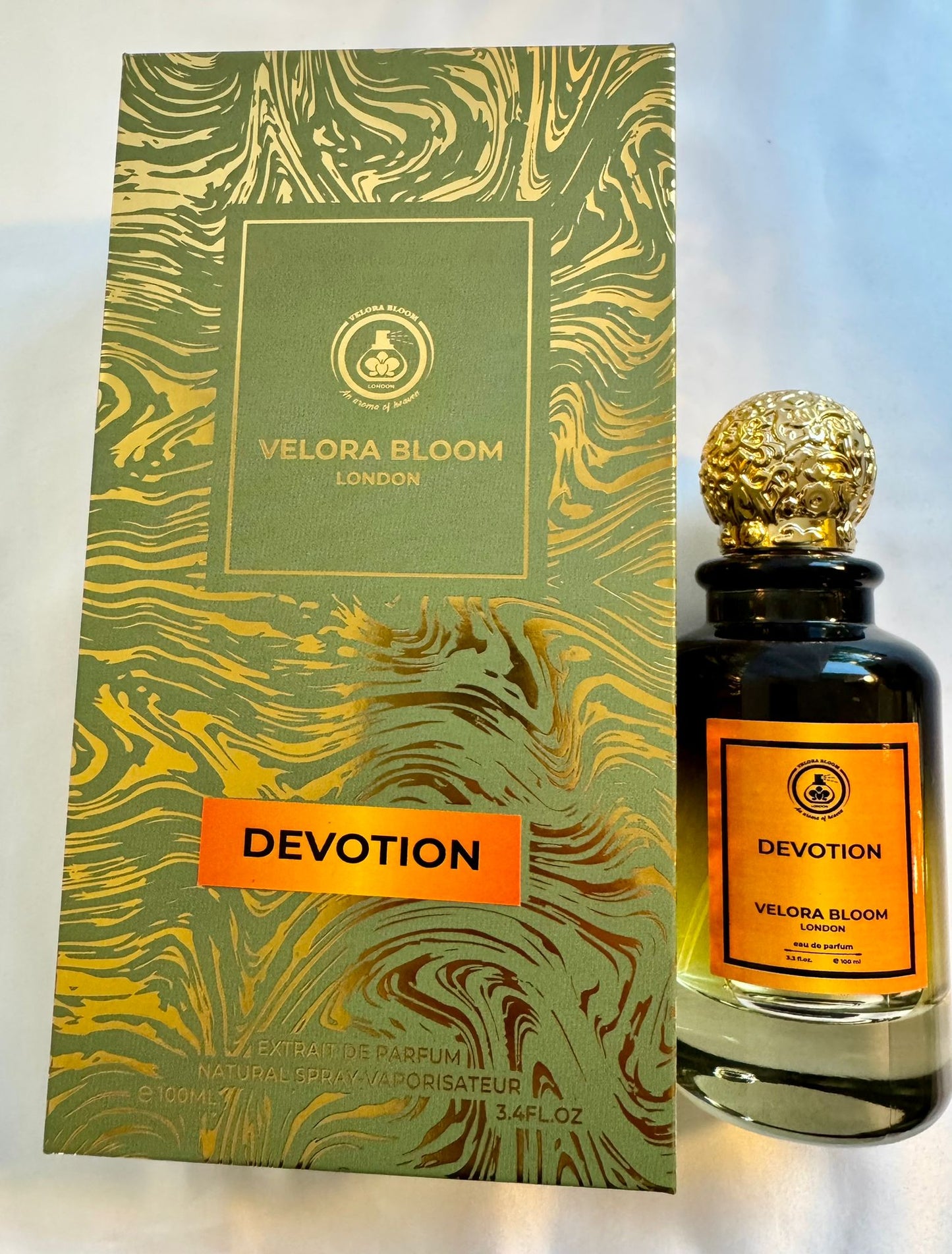 DEVOTION by Velora Bloom - Unisex Eau de Parfum, 100ML An Exquisite Tribute to Love and Elegance!