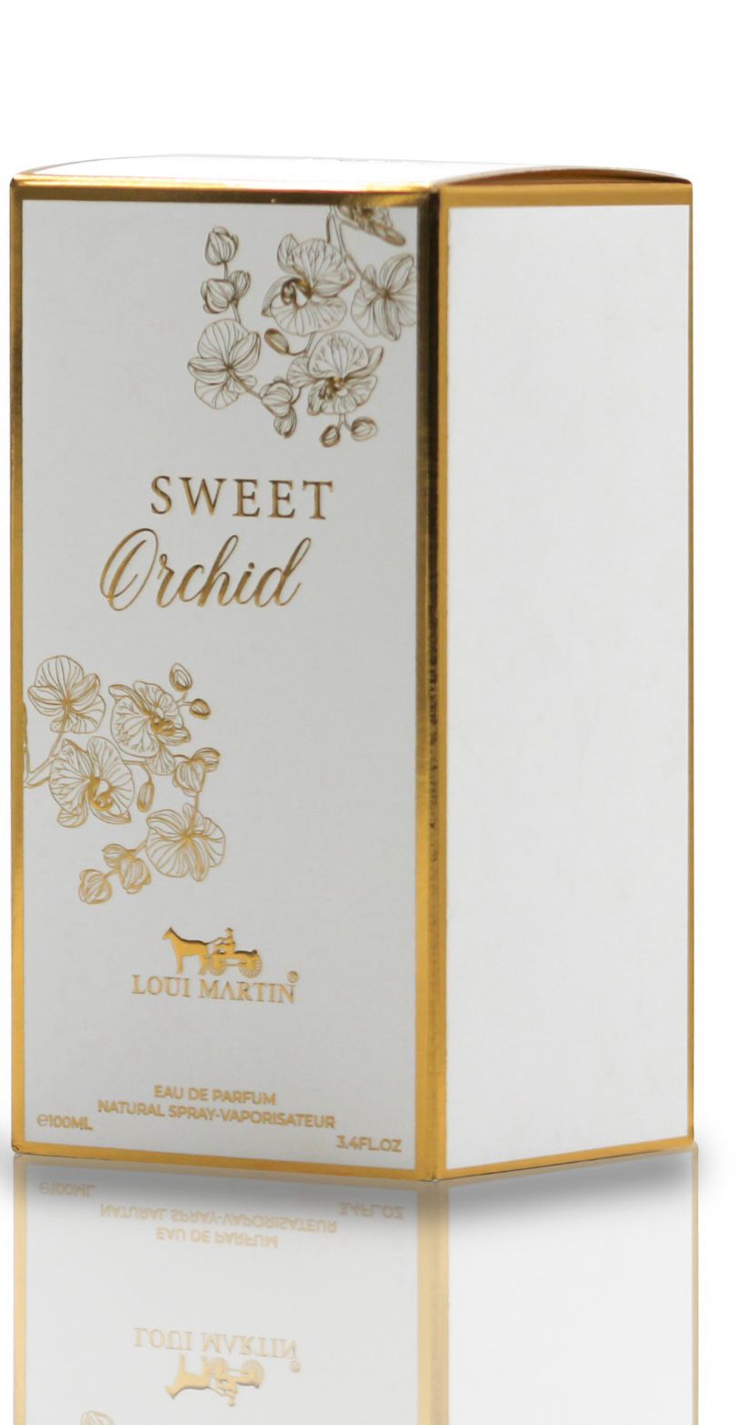 SWEET ORCHID UNISSEX EAU DE PARFUM - 100ML com amostra grátis - Um deleite floral para todos.