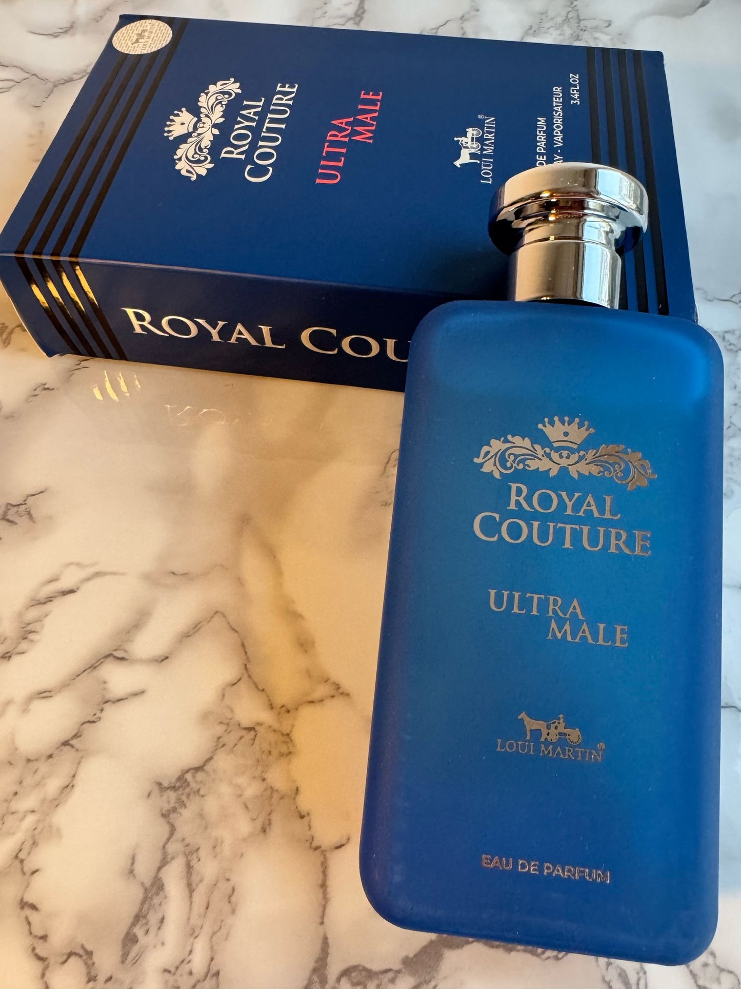 ROYAL COUTURE ULTRA MALE Eau de Parfum Masculino - 100 ML com Amostra Grátis - Ousado e Sofisticado.