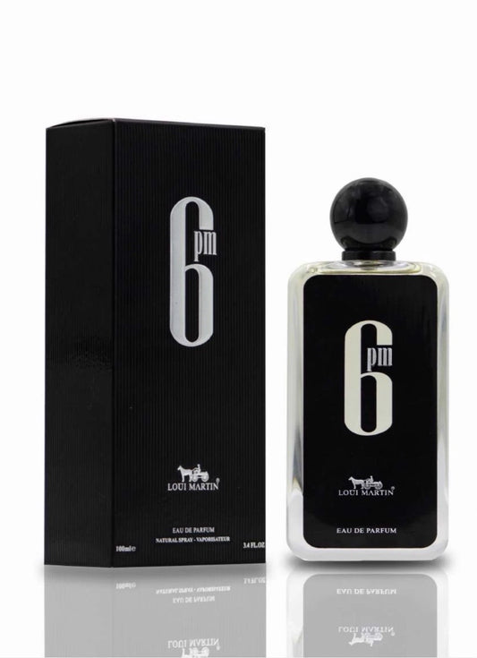 6 PM Eau de Parfum by Loui Martin 100ml Luxury Long Lasting Fragrance New UK