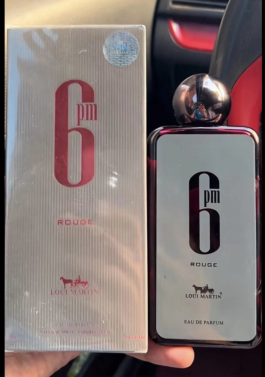 6PM ROUGE by Loui Martin Eau De Parfum 100ml – Elegant, Warm & Captivating New
