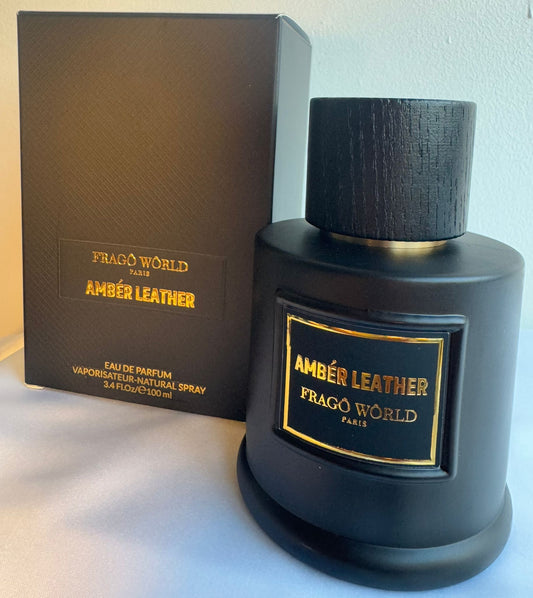 Amber Leather Perfume 100ml EDP + Free Sample - Luxurious & Long-Lasting
