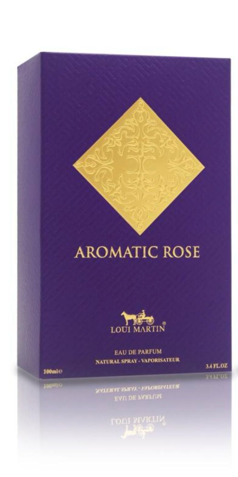 Aromatic Rose Eau de Parfum Unissex - 100 ml com amostra grátis - Sofisticado e duradouro.