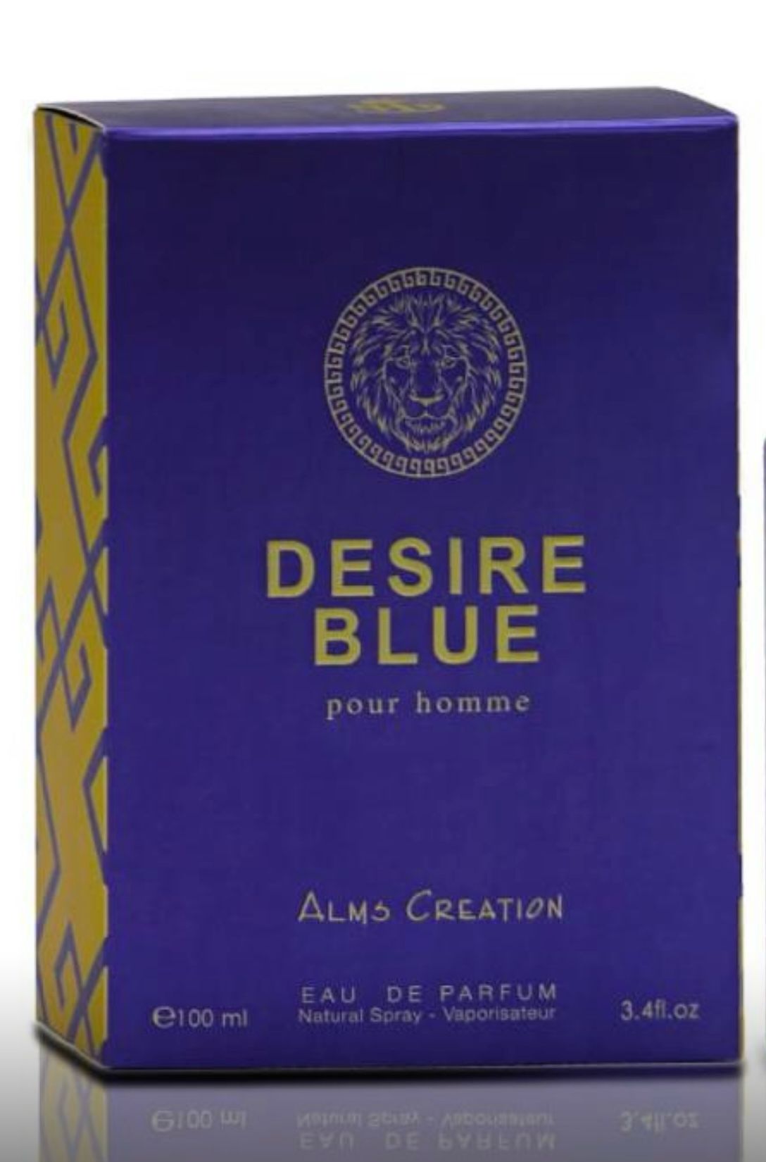 DESIRE BLUE POUR HOMME | Perfume masculino Bold &amp; Fresh com amostra grátis - 100 ml.