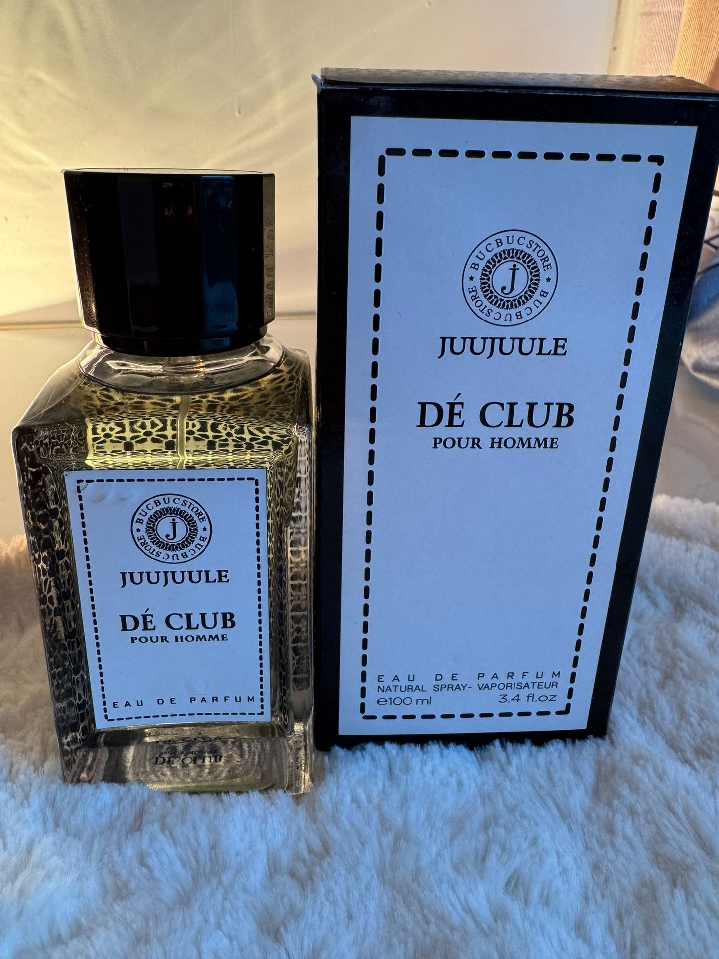 Dé Club Pour Homme Eau de Parfum - Fragrância masculina luxuosa 100ML com amostra grátis