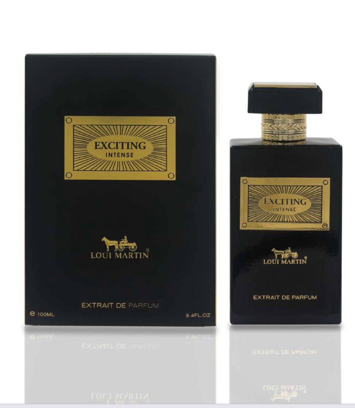Extrato de perfume intenso e emocionante unissex - 100 ml + amostra grátis | Fragrância ousada e luxuosa.