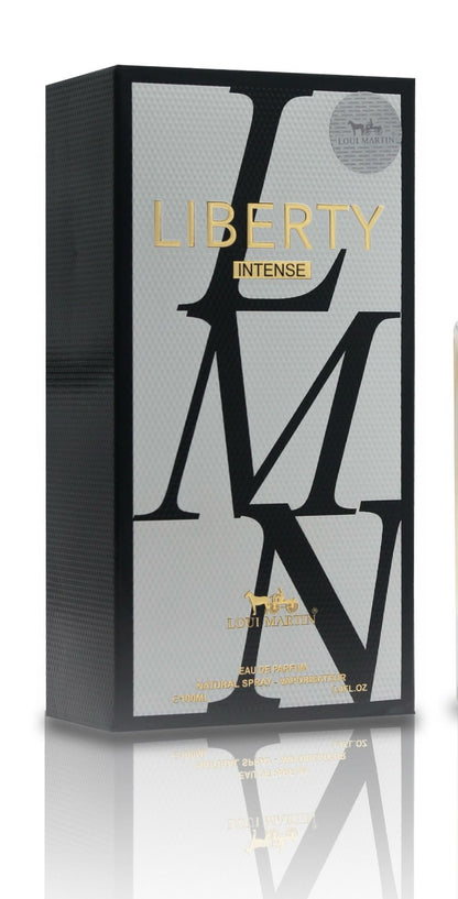 LMN Liberty Intense para mulheres 100ml - Perfume elegante com amostra grátis.