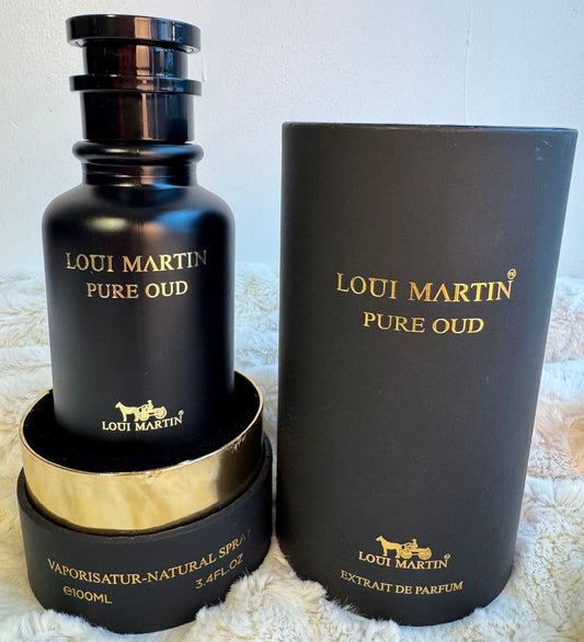 LOUI MARTIN PURE OUD Extrait de Parfum 100ml - A Luxurious Oud Experience With FREE Sample