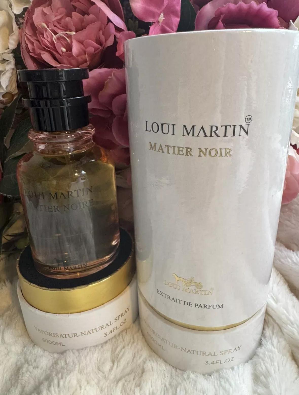 Loui Martin MATIER NOIR Extrait de Parfum Uma ousada sinfonia de elegância - 100ML com amostra grátis