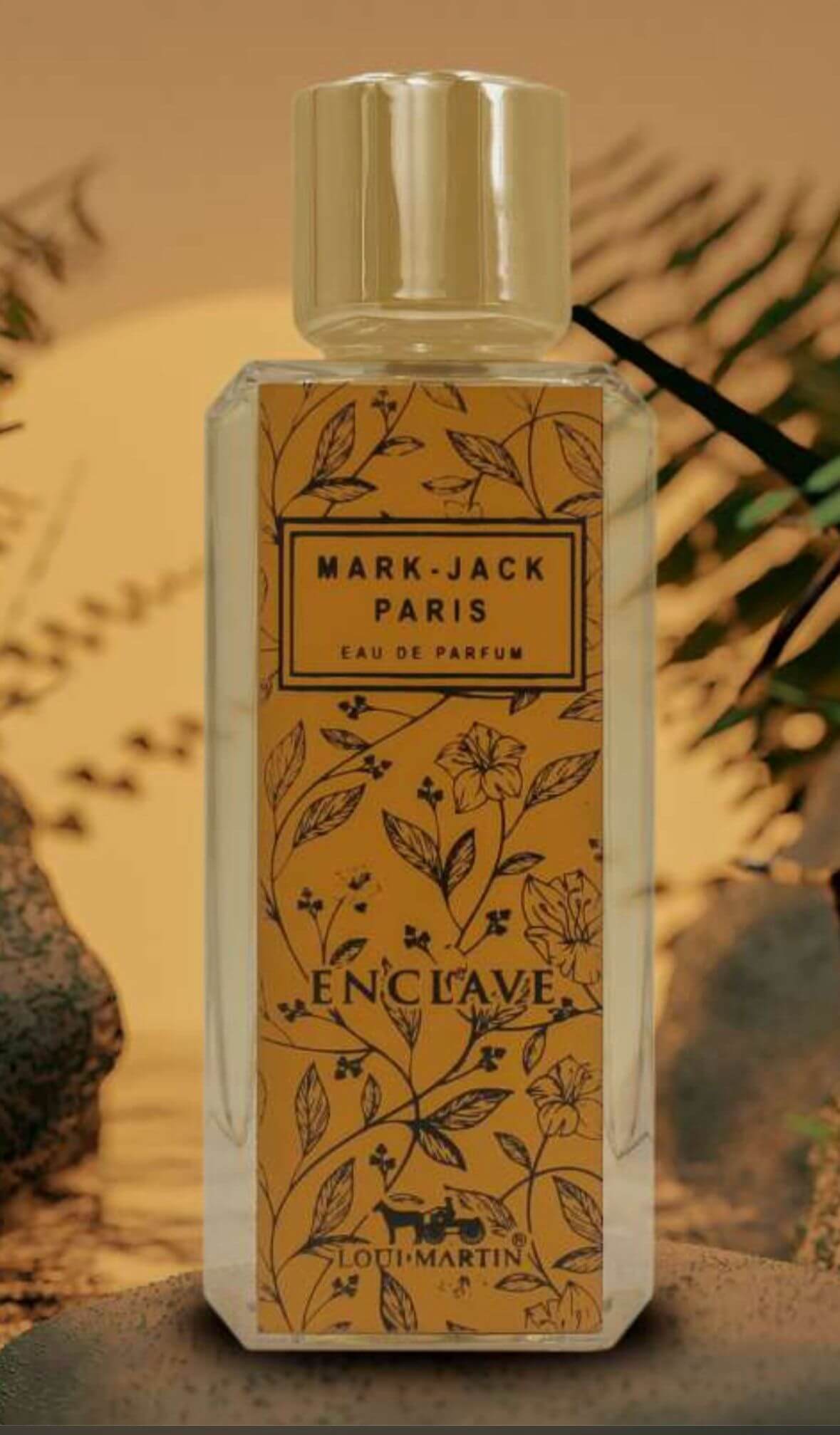 Loui Martin Mark Jack Paris Eau de Parfum – Enclave 100ML + amostra grátis | Elegância parisiense atemporal