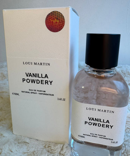 Louis Martin Vanilla Powdery Eau de Parfum 100ml + Amostra Grátis – Fragrância Luxuosa e Elegante