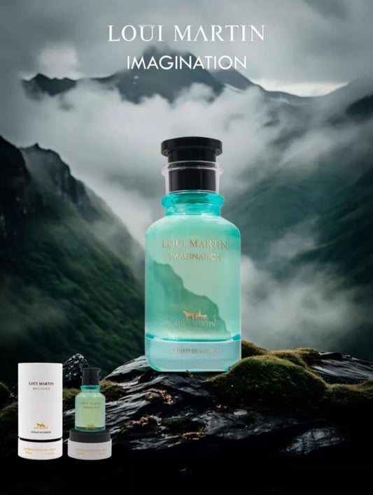 Luxurious & Captivating Loui Martin IMAGINATION Extrait de Parfum- 100ml With FREE Sample
