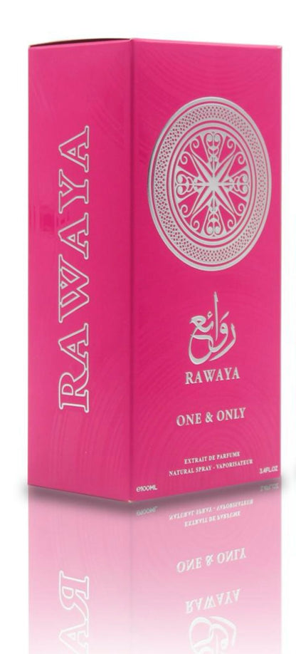 Perfume Rawaya One &amp; Only 100ml Extrato de Perfume + Amostra Grátis.