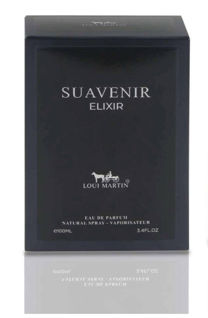 Suavenir Elixir de Loui Martin - Fragrância Masculina Intensa e Refinada com Amostra Grátis
