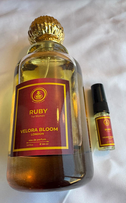 Velora Bloom Ruby – 100ml  Eau de Parfum
