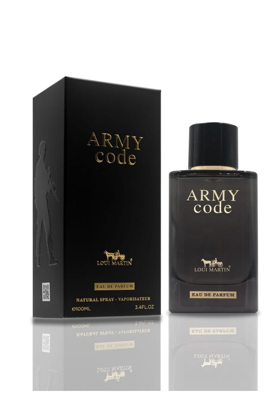 Perfume unissex Army Code – Amostra grátis incluída – Eau de Parfum 100ml com amostra grátis