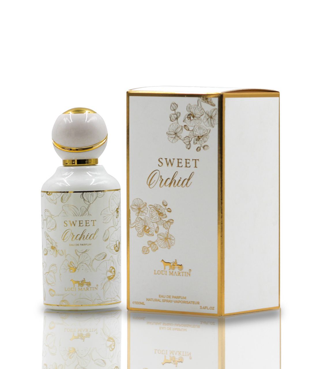SWEET ORCHID UNISSEX EAU DE PARFUM - 100ML com amostra grátis - Um deleite floral para todos.