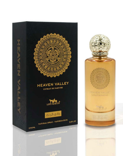 Heaven Valley Unisex Extrait De Parfum 100ML – Timeless Elegance + Free Sample