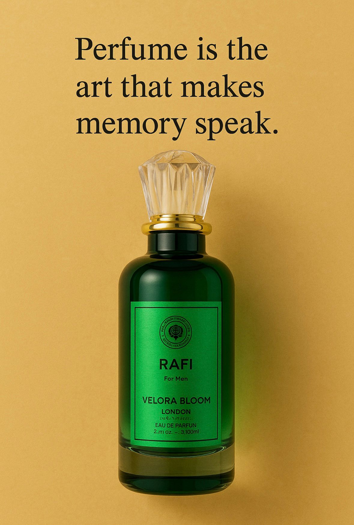 RAFI Men’s Perfume 100ML by Velora Bloom – Bold Sophistication