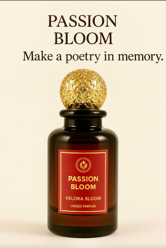 PASSION BLOOM by Velora Bloom - Unisex Eau de Parfum, 100ML “An Alluring Symphony of Timeless Elegance & Passion!